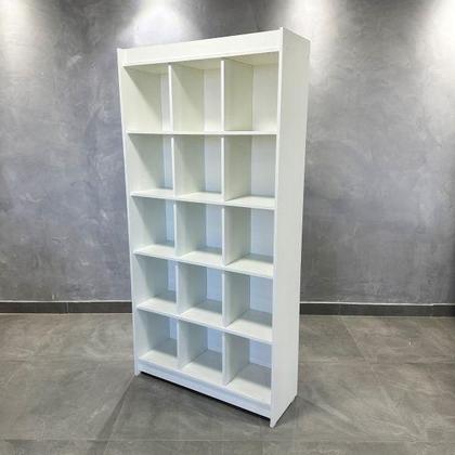 Imagem de Estante Colmeia Multiuso Branco 185X92X32Cm - Deep