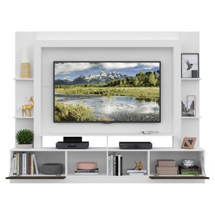 Imagem de Estante com Suporte TV 65" e 2 portas Oslo Multimóveis V3386
