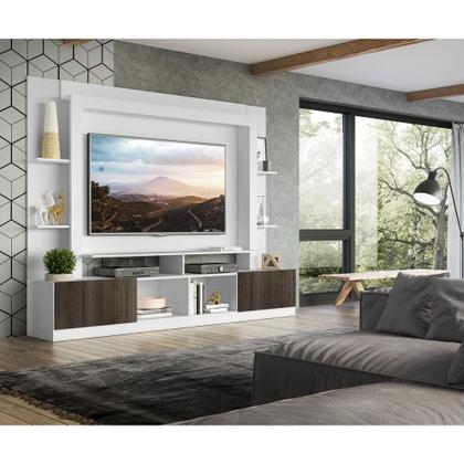 Imagem de Estante com Suporte TV 65" e 2 portas Oslo Multimóveis V3386