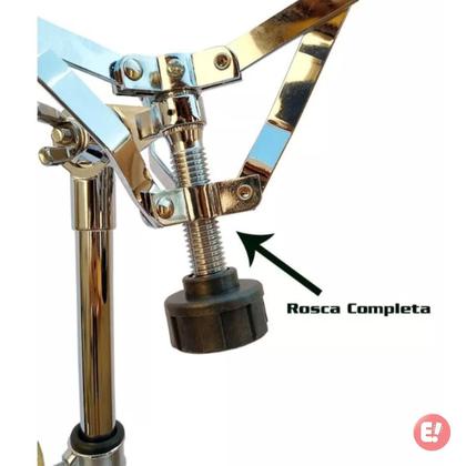 Imagem de Estante de Caixa Bateria e Percussão Pé Duplo Reforçada Play