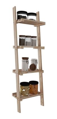 Imagem de Estante De Calçados Modelo Escada 4 Prateleiras Multiuso