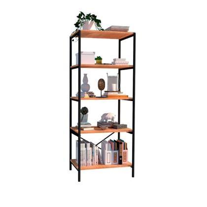 Estante de Ferro Multiuso 5 Prateleiras Padova Preto - Artefamol Imagem de Estante de Ferro Multiuso 5 Prateleiras Padova Preto