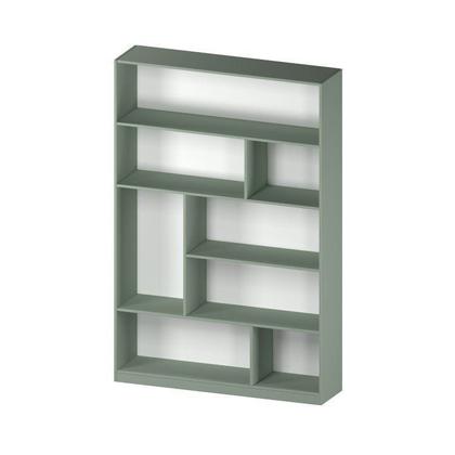 Imagem de Estante de Livros 120 cm X 180 cm 4 Prateleiras Seattle Yescasa Verde
