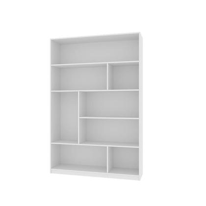Imagem de Estante de Livros 120 cm X 180 cm 5 Prateleiras Seattle Yescasa Branco
