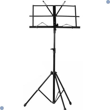 Imagem de Estante De Partitura Dobrável Com Bolsa Msp-001 Preta