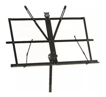 Imagem de Estante de partitura dobrável com bolsa preta