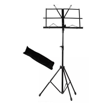 Imagem de Estante De Partitura Dobrável Com Capa Msp-001 Preta - MXT