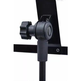 Imagem de Estante De Partitura Maestro Pedestal Tripe Musica Livros Pulpitos Igreja Pastas Ferro