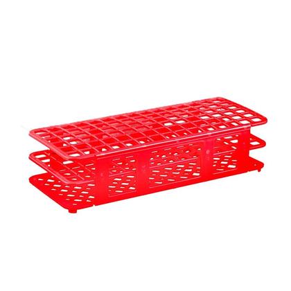 Imagem de Estante grade 90 tubos 12-13mm vermelho - laborcare