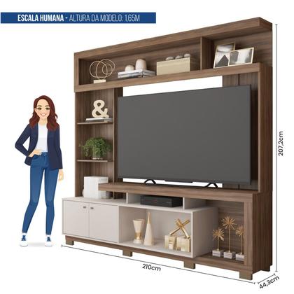 Imagem de Estante Home Para TV 55 Polegadas com 2 Portas Formosa