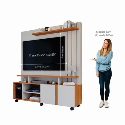Imagem de Estante Home para Tv até 55 Polegadas 2 Portas Valência 100% MDF