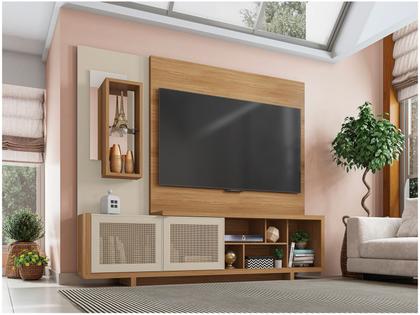 Estante Home para TV até 65” 2 Portas Caemmun Linus Imagem de Estante Home para TV até 65” 2 Portas Caemmun Linus