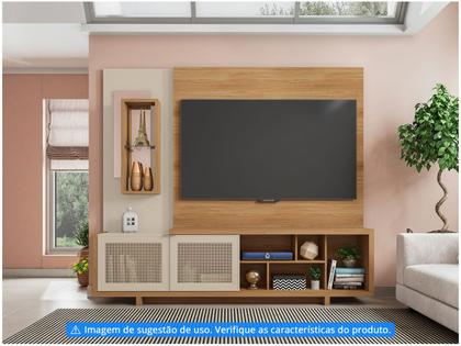 Estante Home para TV até 65” 2 Portas Caemmun Linus Imagem de Estante Home para TV até 65” 2 Portas Caemmun Linus
