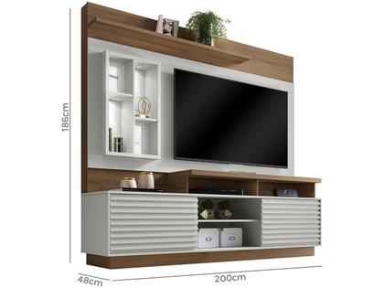 Imagem de Estante Home para TV até 65 Polegadas 2 Portas Eldorado Linea Brasil