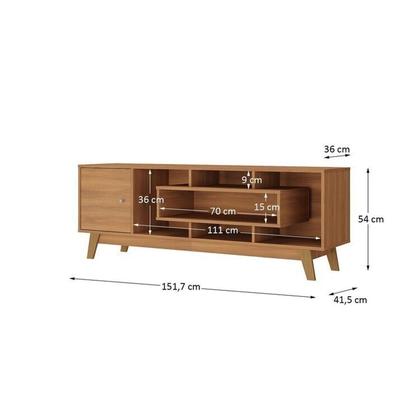 Imagem de Estante Home para Tv até 65 Polegadas com 1 Porta Prime Yescasa