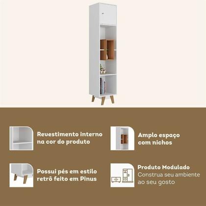 Imagem de Estante Home para Tv até 65 Polegadas com 4 Portas Elegance Yescasa