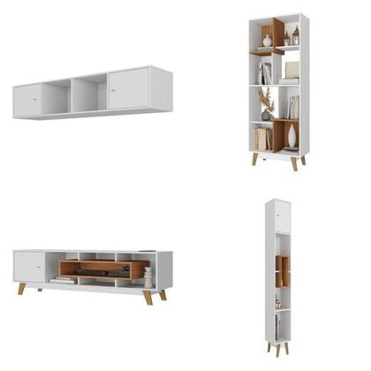Imagem de Estante Home para Tv até 65 Polegadas com 4 Portas Elegance Yescasa