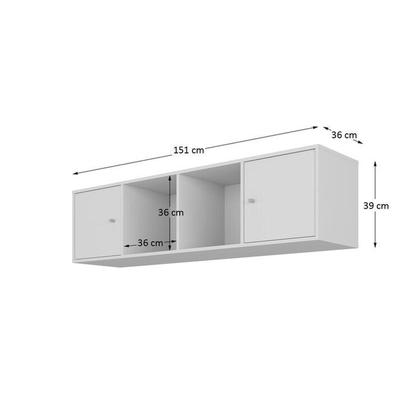 Imagem de Estante Home para Tv até 65 Polegadas com 4 Portas Elegance Yescasa