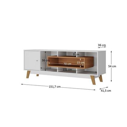 Imagem de Estante Home para Tv até 65 Polegadas com 4 Portas Elegance Yescasa