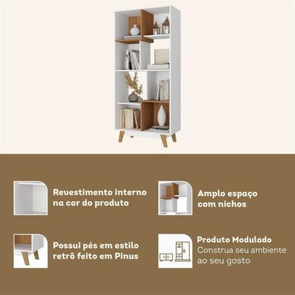 Imagem de Estante Home para Tv até 65 Polegadas com 4 Portas Elegance Yescasa