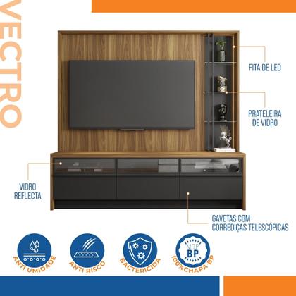 Imagem de Estante Home para TV até 65 Polegadas Vectro