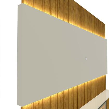 Imagem de Estante Home para Tv até 90 Polegadas com Led 230cm Soberano Reflecta 100% MDF