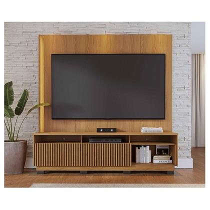 Imagem de Estante Home Theater Ambiente Jordão Com Pés Freijó - Colibri