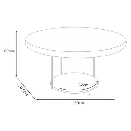 Imagem de Estante Home Theater Artís Off White Cinamomo E Kit Mesa De Centro Sky Cinamomo - Hb Móveis