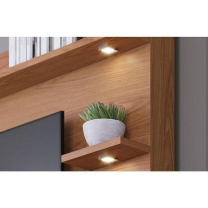 Imagem de Estante Home Theater Campeche Freijó Cinza Acetinado - Colibri