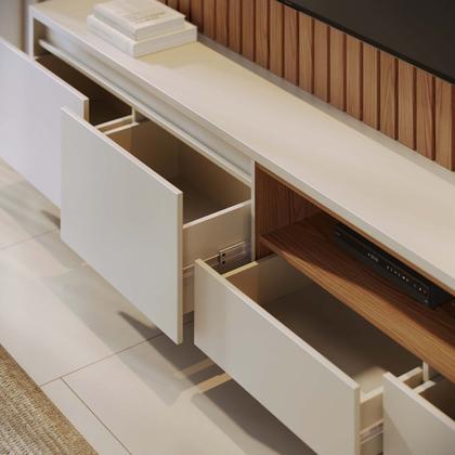 Imagem de Estante Home Theater com Led para Tvs até 82 Polegadas Cancun