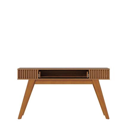 Imagem de Estante Home Theater Jordão Off White Freijó com Aparador Riviera Freijó  Colibri