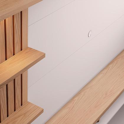 Imagem de Estante Home Theater Maceió para TV até 65” com Pés - Colibri