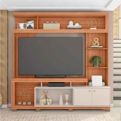 Imagem de Estante Home Theater Para TV Até 70" Atlanta Madeirado