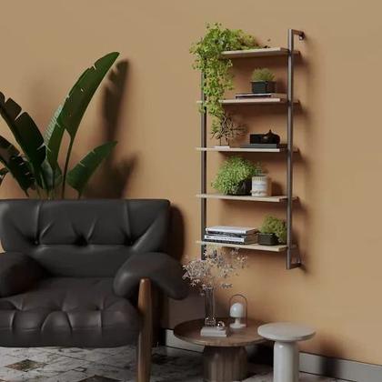 Imagem de Estante Industrial Prateleiras de MDP Organizador Livros