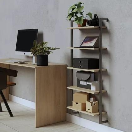 Imagem de Estante Industrial Prateleiras de MDP Organizador Livros