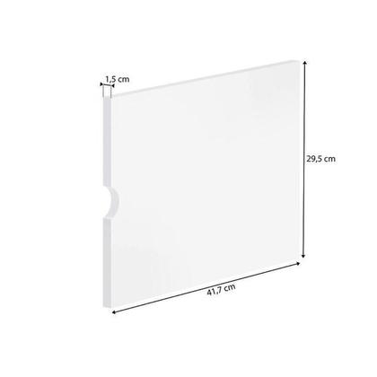 Imagem de Estante Infantil Casinha MDF/Madeira 2 Portas Casatema MadeiraOriginals Branco/Marrom