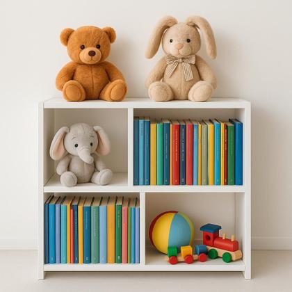 Imagem de Estante Infantil Nicho Organizador para Brinquedos Livros