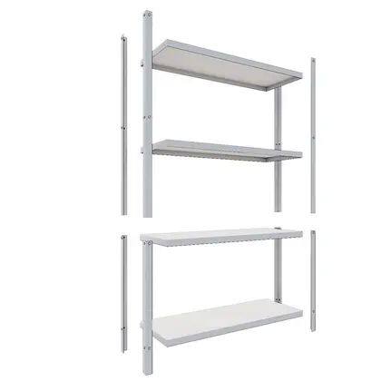 Imagem de Estante Inox 4 Planos Reforçada para Cozinha Industrial