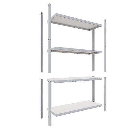 Imagem de Estante Inox 4 Planos Reforçada para Cozinha Industrial