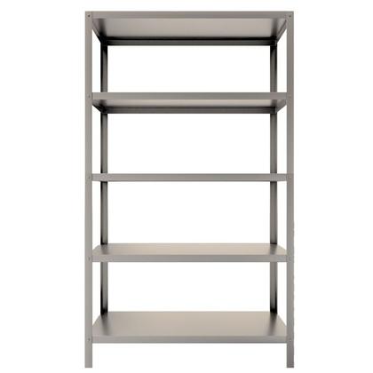 Imagem de Estante Inox 5 Planos Organizadora Moderna Multiuso