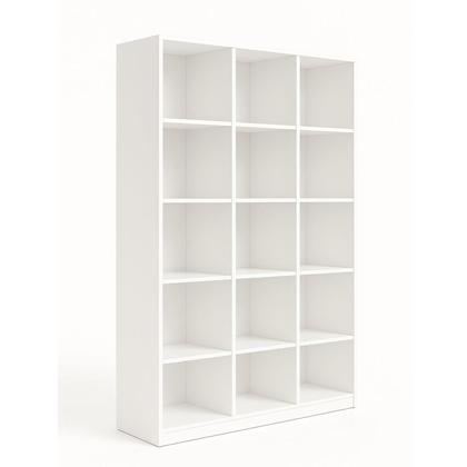 Imagem de Estante Livreiro Colméia 15 Nichos Organizador Moderno Loja Casa Escritório Expositores