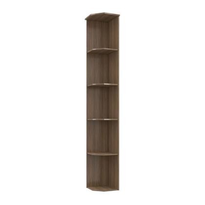 Imagem de Estante Livreiro de Canto Cantoneira Evolution Plus 201,5cm Marrom