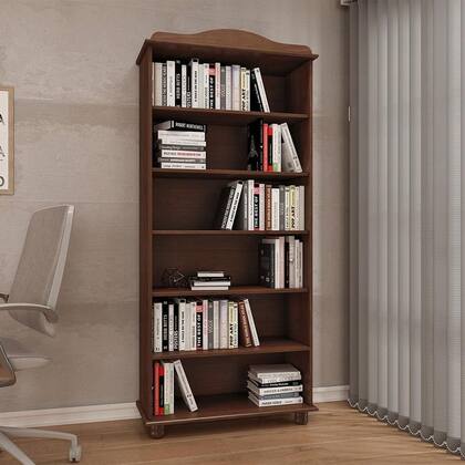 Imagem de Estante Livreiro Madeira Maciça 85 Cm 8964 Cafe Milani Store Cafe