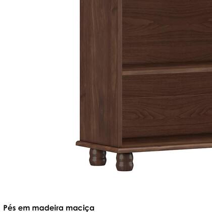 Imagem de Estante Livreiro Madeira Maciça 85 Cm 8964 Cafe Milani Store Cafe