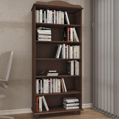 Imagem de Estante Livreiro Madeira Maciça 85 cm 8964 Cafe Milani Store