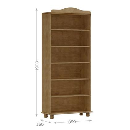 Imagem de Estante Livreiro Madeira Maciça 85 cm 8964 Freijo Milani Store