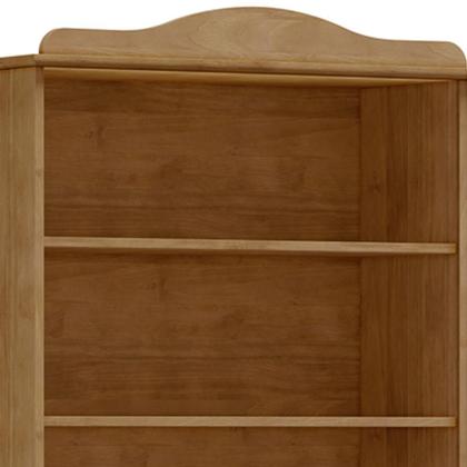 Imagem de Estante Livreiro Multiuso 5 Prateleiras Madeira Maciça Lazuli F06 Freijó - Lyam Decor