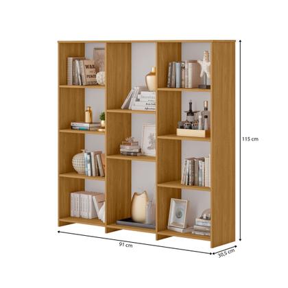 Imagem de Estante Livreiro Multiuso com 11 Nichos Odelia