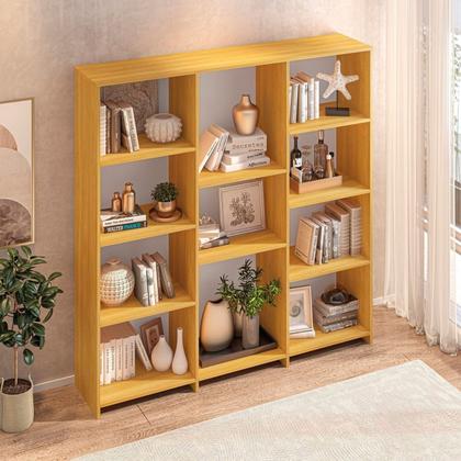 Imagem de Estante Livreiro Multiuso com 11 Nichos Odelia