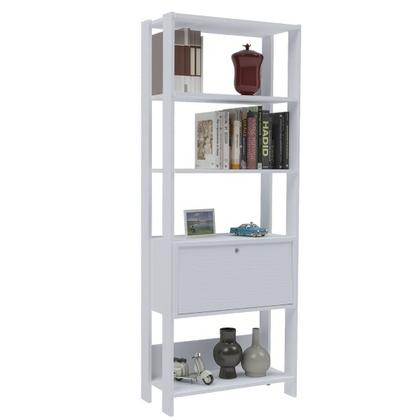 Imagem de Estante Match Organizadora Para Livros com 1 Nicho e 3 Prateleiras